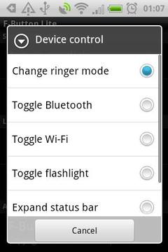 F-Button Lite for HTC ChaCha截图