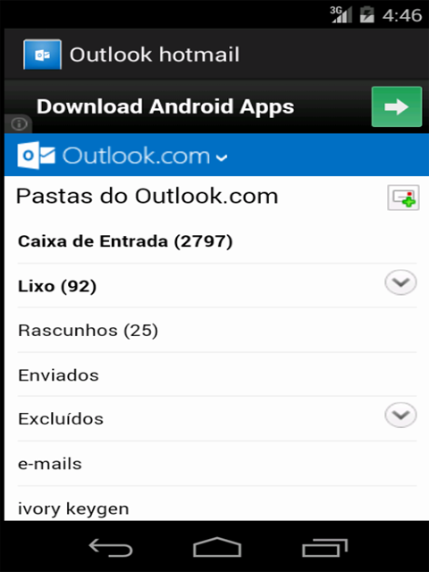 Outlook hotmail, Email Pro截图1