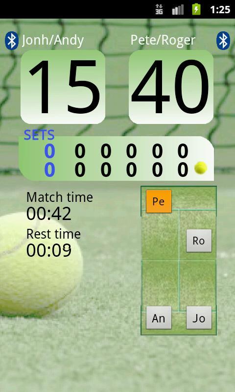 Tennis Remote Score Lite截图2
