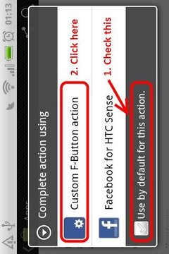 F-Button Lite for HTC ChaCha截图