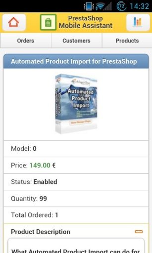 PrestaShop Mobile Assistant截图5