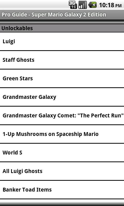 Pro Guide - Super Mario Galaxy 2 Edition截图3