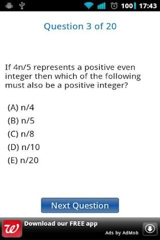 SAT Math Quiz 2截图6