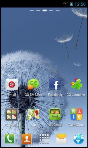Go Galaxy S3 Theme Dandelion截图1