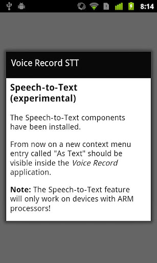 Voice Record STT截图1