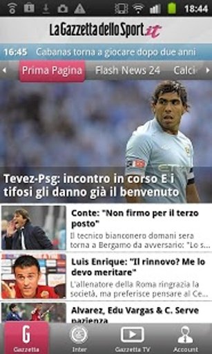 Gazzetta Mobile截图11