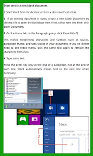 Ms Word 2013 Tutorial截图1