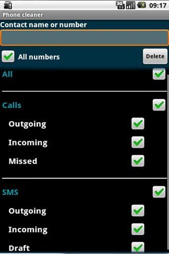 Phone Cleaner Free- sms/calls截图6