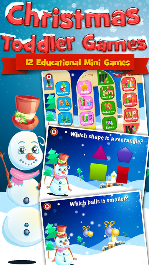 Christmas Toddler Kids Games截图1