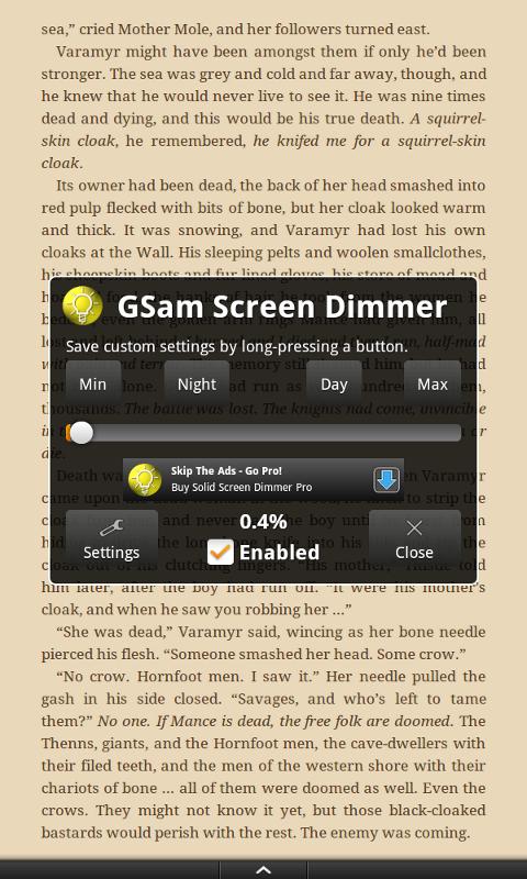GSam Screen Dimmer - Free截图3