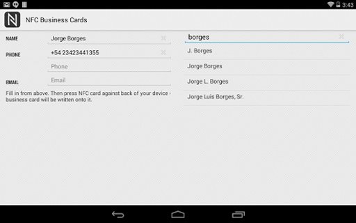 NFC Business Cards截图3