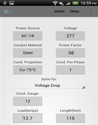 Real Voltage Drop (Single)截图2