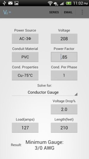 Real Voltage Drop (Single)截图3