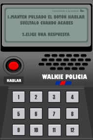 Walkie Policia截图3