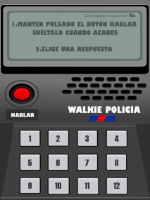 Walkie Policia截图1