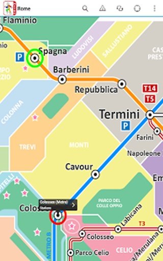 Rome Metro Free by Zuti截图2