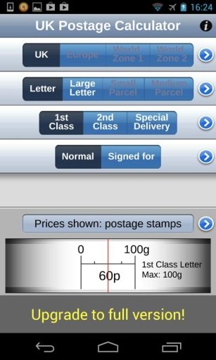 UK Postage Calc Free截图3