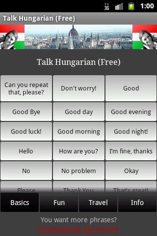 Talk Hungarian (Free)截图1