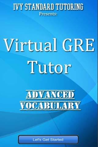 Virtual GRE Tutor - Vocabulary截图4