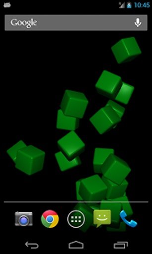 Bouncy 3D Cubes Live Wallpaper截图2