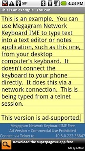 Network Keyboard IME Free截图5