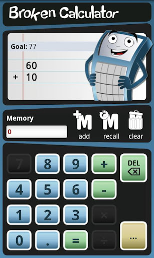 Broken Calculator - Free Trial截图1