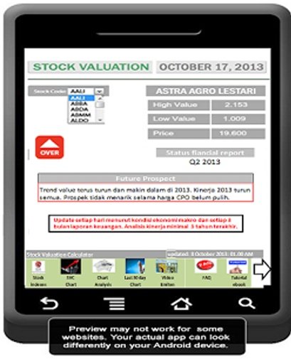 Stock Valuation Calculat...截图6