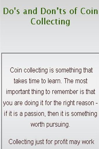 Coin collecting for beginners截图2