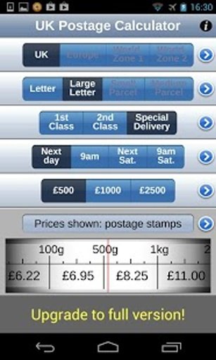 UK Postage Calc Free截图1