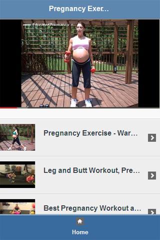 孕期锻炼 Pregnancy Exercise截图4