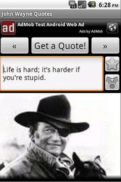 John Wayne Quotes截图