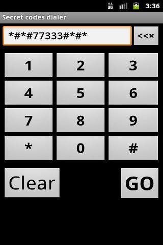 Secret Codes Dialer截图3