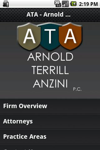 Arnold Terrill Anzini截图1