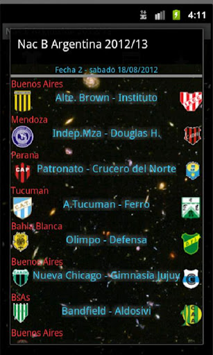 Nacional B Futbol ARG 2012/13截图2