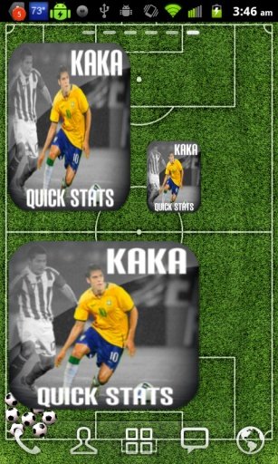 Kaka FIFA Widget截图4