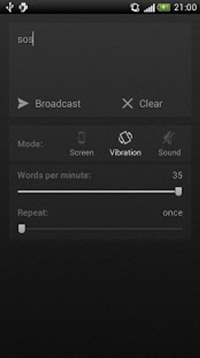 Morse Code Broadcaster FREE截图11