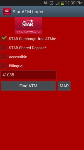 STAR atm finder截图1