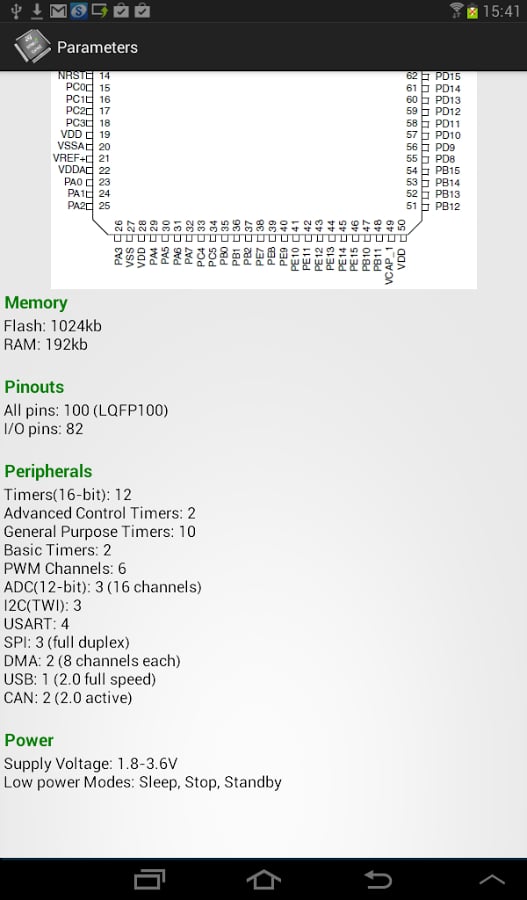 ARM STM32 Database截图3