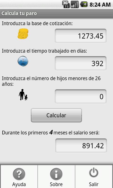 Calcula tu paro 2015截图3