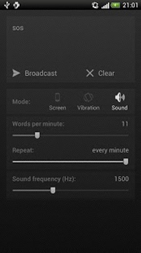 Morse Code Broadcaster FREE截图1