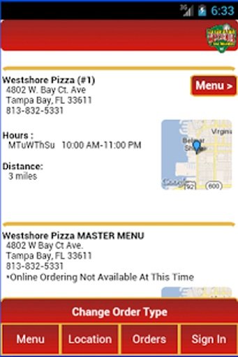 Westshore Pizza截图5