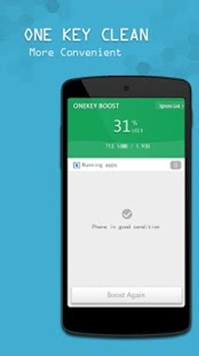 One Key Boost - Memory Cleaner截图2