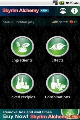 Skyrim Alchemy FREE截图4