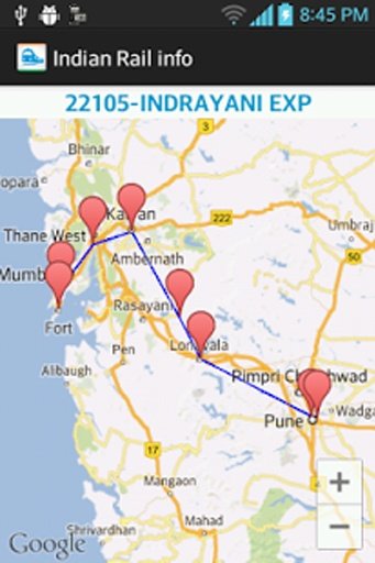 eRail - Indian Rail Live Info截图9
