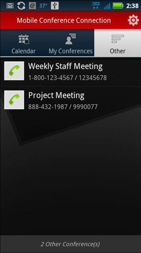 Mobile Conference Connection截图2