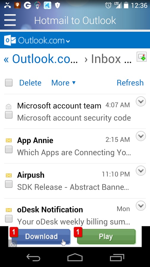 Hotmail to Outlook截图1