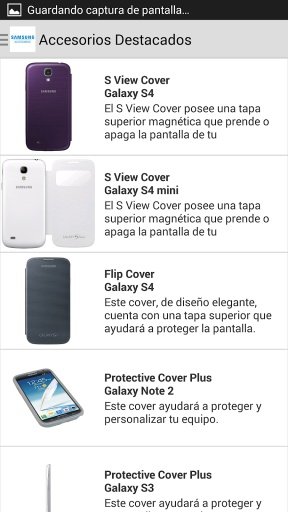 Samsung Accesorios截图3