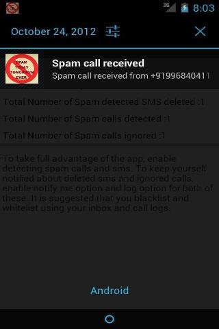 Spam Blocker截图5