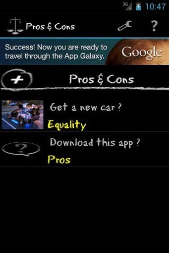 Pros &amp; Cons - Decision maker截图7