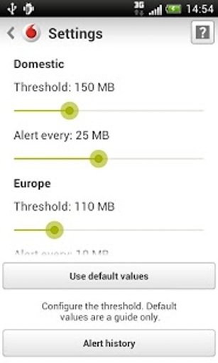 Vodafone Usage Manager截图2